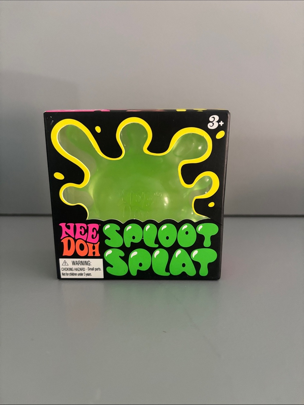 Authentic Rare VIRAL Nee Doh Sploot Splat — Green